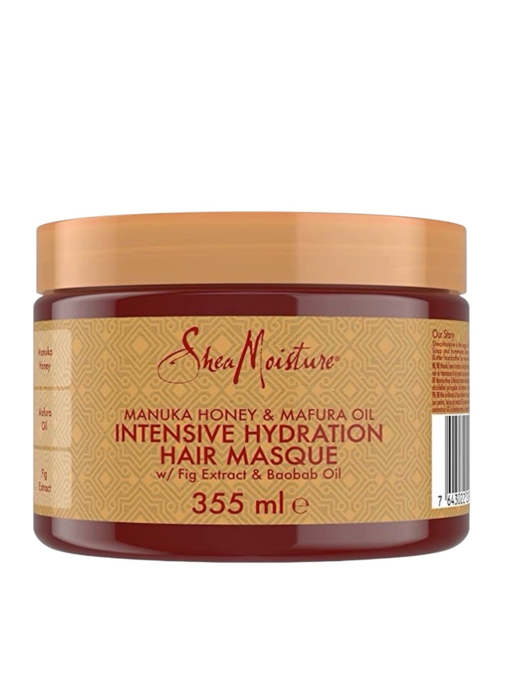 SHEA MOISTURE MANUKA HONEY & MAFURA OIL INTENSIVE HYDRATION HAIR MASQUE 355ML